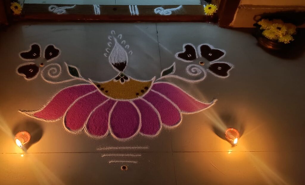 Day 2 Margazhi Kolam🌺