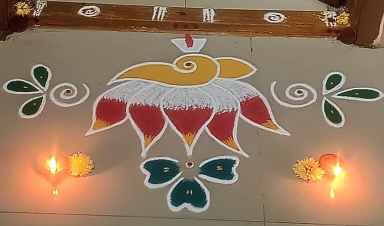 Day 15 Margazhi Kolam 2025🌺